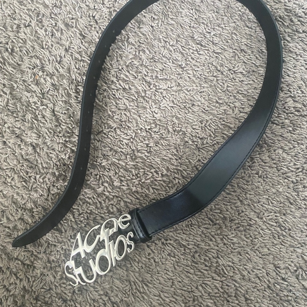 Acne Studios Belt Black